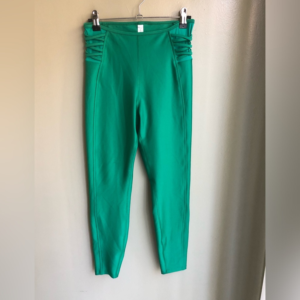 Alo Yoga High Waist Legging Green Size: S